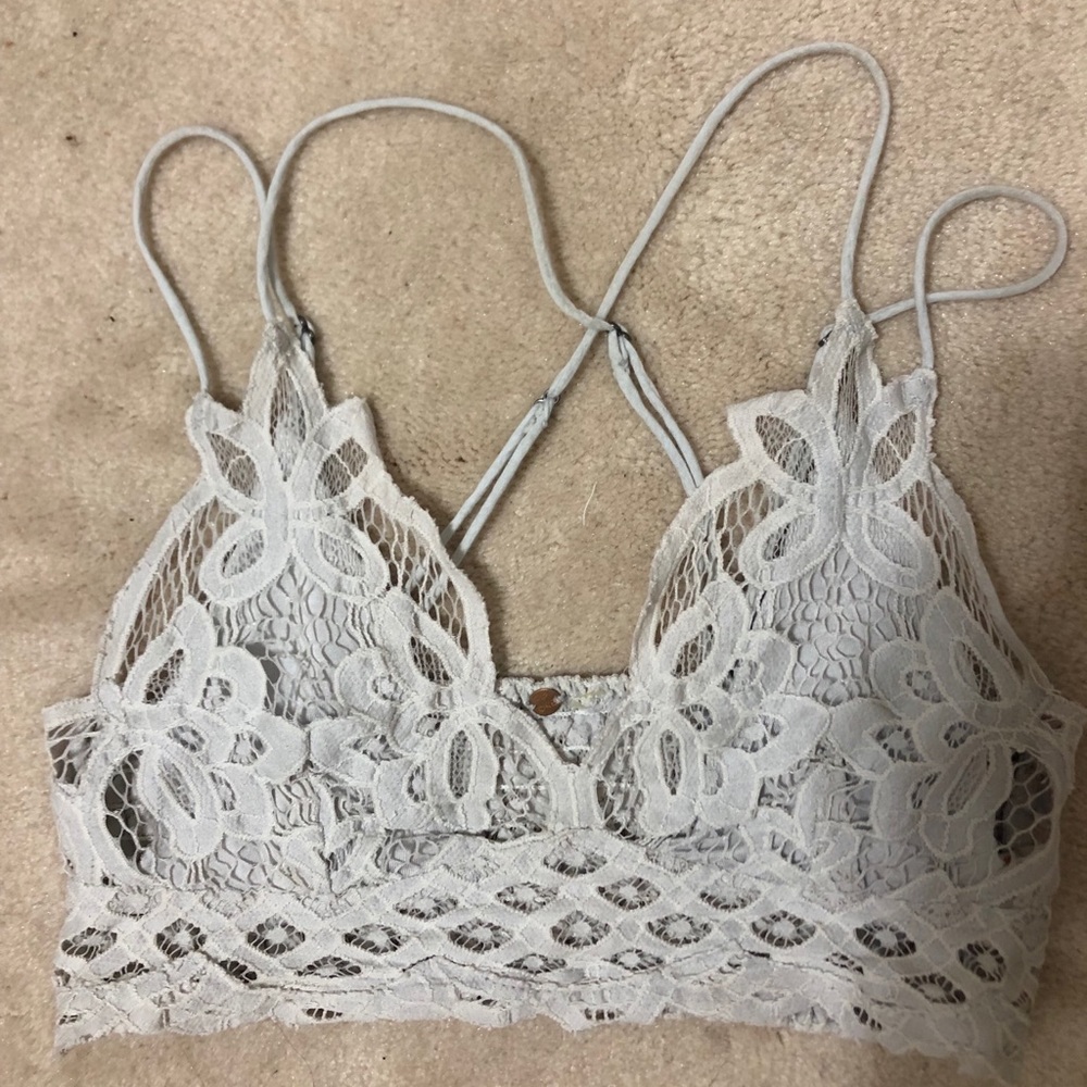 Free People Adella Lace Bralette